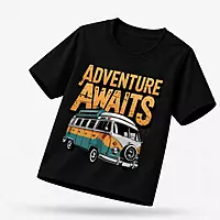 تيشرت Adventure أطفالي قطن بيور تيشرت Adventure أطفالي قطن بيور