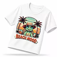 تيشرت Beach mood أطفالي قطن بيور تيشرت Beach mood أطفالي قطن بيور
