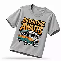 تيشرت Adventure أطفالي قطن بيور تيشرت Adventure أطفالي قطن بيور
