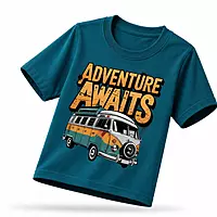 تيشرت Adventure أطفالي قطن بيور تيشرت Adventure أطفالي قطن بيور