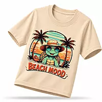 تيشرت Beach mood أطفالي قطن بيور تيشرت Beach mood أطفالي قطن بيور